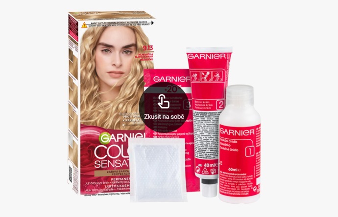 Blond barva na vlasy, Garnier, 115 Kč Blond barva na vlasy, Garnier, 115 Kč