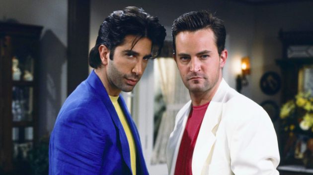 Fotka Rosse a Chandlera, kterou sdílel na svých sítích David Schwimmer
