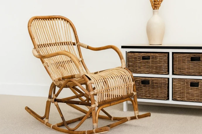 Babiččino houpací křeslo je zase trendy. V moderním interiéru vypadá překvapivě dobře Babiččino houpací křeslo je zase trendy. V moderním interiéru vypadá překvapivě dobře