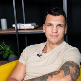 Profesionální boxer Vasil Ducár.