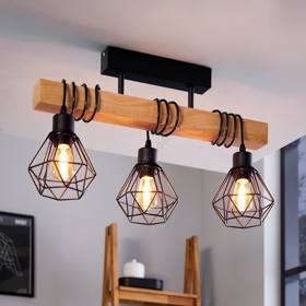 Eglo - Přisazený lustr TOWNSHEND 3xE27/60W/230V, 2 190 Kč, svet-svitidel.cz Eglo - Přisazený lustr TOWNSHEND 3xE27/60W/230V, 2 190 Kč, svet-svitidel.cz