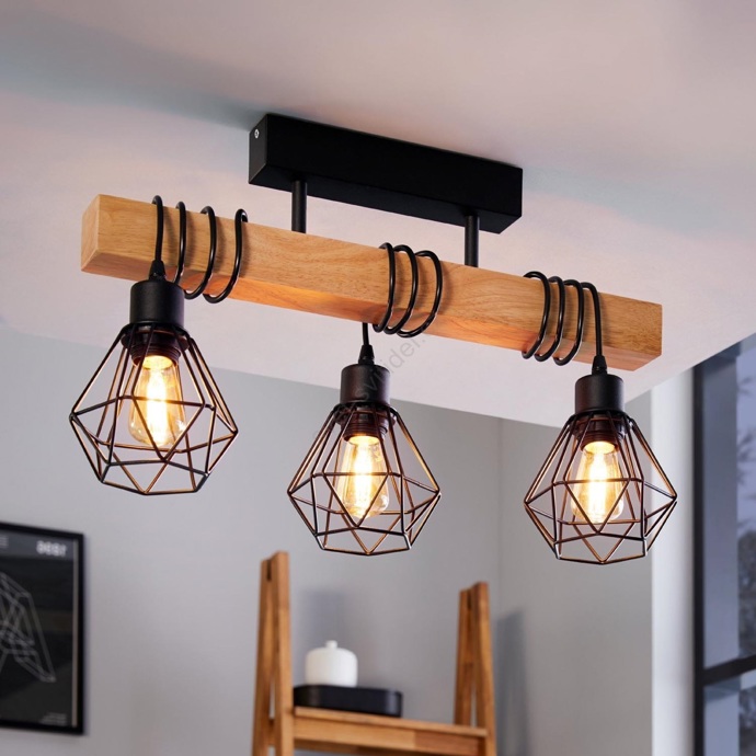 Eglo - Přisazený lustr TOWNSHEND 3xE27/60W/230V, 2 190 Kč, svet-svitidel.cz