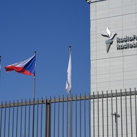 Rádio Svobodná Evropa/Rádio Svoboda (RFE/RL) v Praze na Hagiboru.