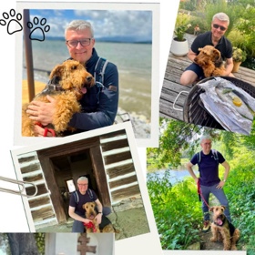 Karel Havlíček své Betyně věnoval celou koláž fotek.