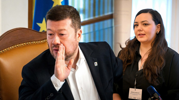 Barbora Urbanová se opřela do Tomia Okamury. 