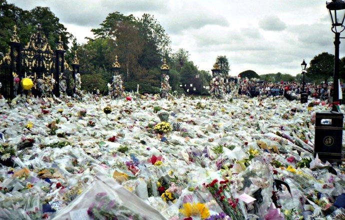 Květiny na počest princezny Diany Květiny na počest princezny Diany