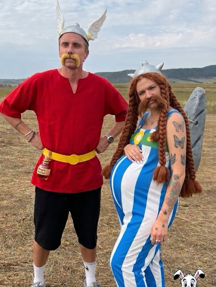 Gabriela Soukalová si s partnerem udělala legraci.