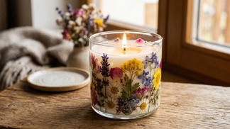 Voňavá DIY výroba: Botanická svíčka, která vám doma uchová léto, i když už za okny bude řádit sníh a mráz