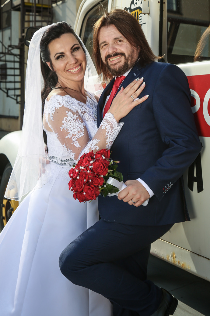Bohouš s Alenou si nechali svatbu zdokumentovat soukromou tiskovou agenturou. 