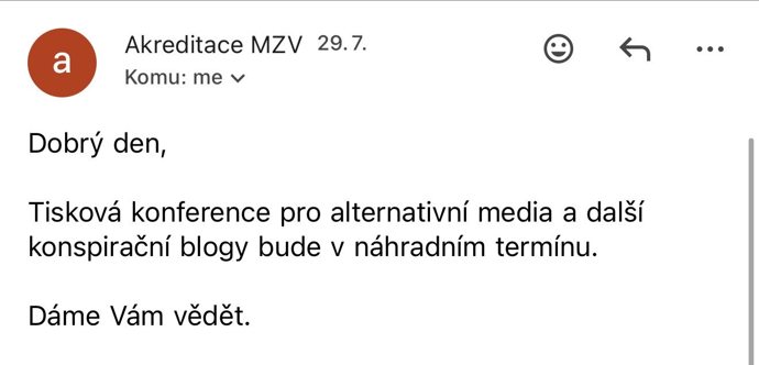 Odpověď ministerstva byla velmi arogantní.