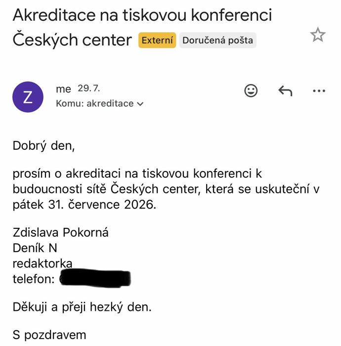 Zdislava Pokorná ukázala jak s ní ministerstvo jedná.