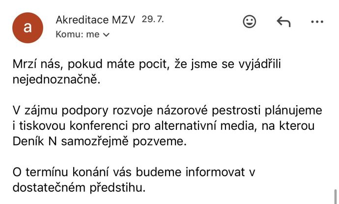 Ministerstvo v aroganci pokračovalo.