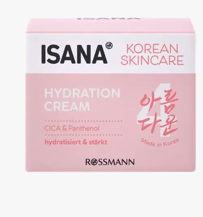 Hydratační krém Korean Skincare Isana, 149 Kč, prodává Rossmann Hydratační krém Korean Skincare Isana, 149 Kč, prodává Rossmann