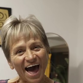 Herečka Pavla Tomicová odcházela po proměně podle všeho velmi nadšená. 