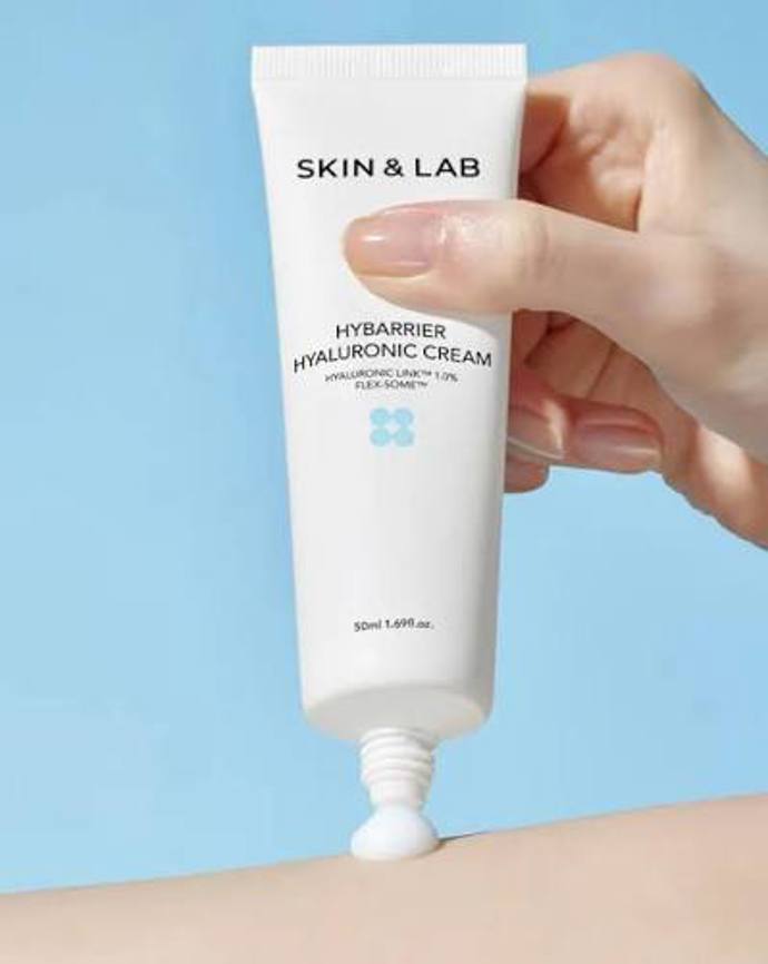 Hydratační krém-gel Hybarrier Hyaluronic Cream, Skin & Lab, 50 ml, 506 Kč, prodává Ksisters.cz Hydratační krém-gel Hybarrier Hyaluronic Cream, Skin & Lab, 50 ml, 506 Kč, prodává Ksisters.cz