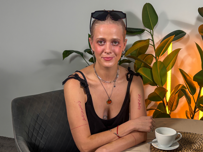 Promluvila o své kariéře a také o své životní filosofii, do které počítá dobrovolnou bezdětnost. 