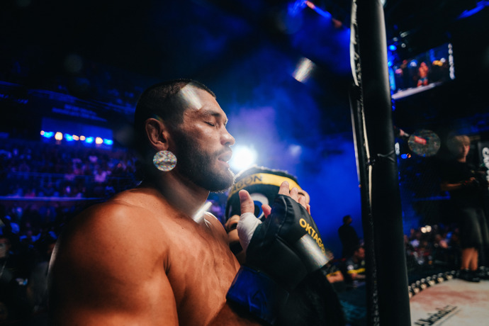 Makhmud Muradov během nástupu. 