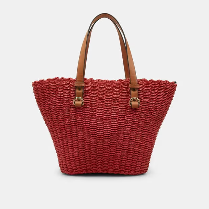 Kabelka shopper z rafie, Baťa, 999 Kč