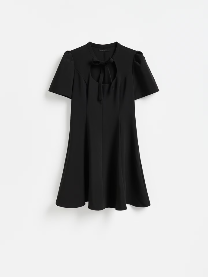 Mini šaty s vázáním, Reserved, 859 Kč