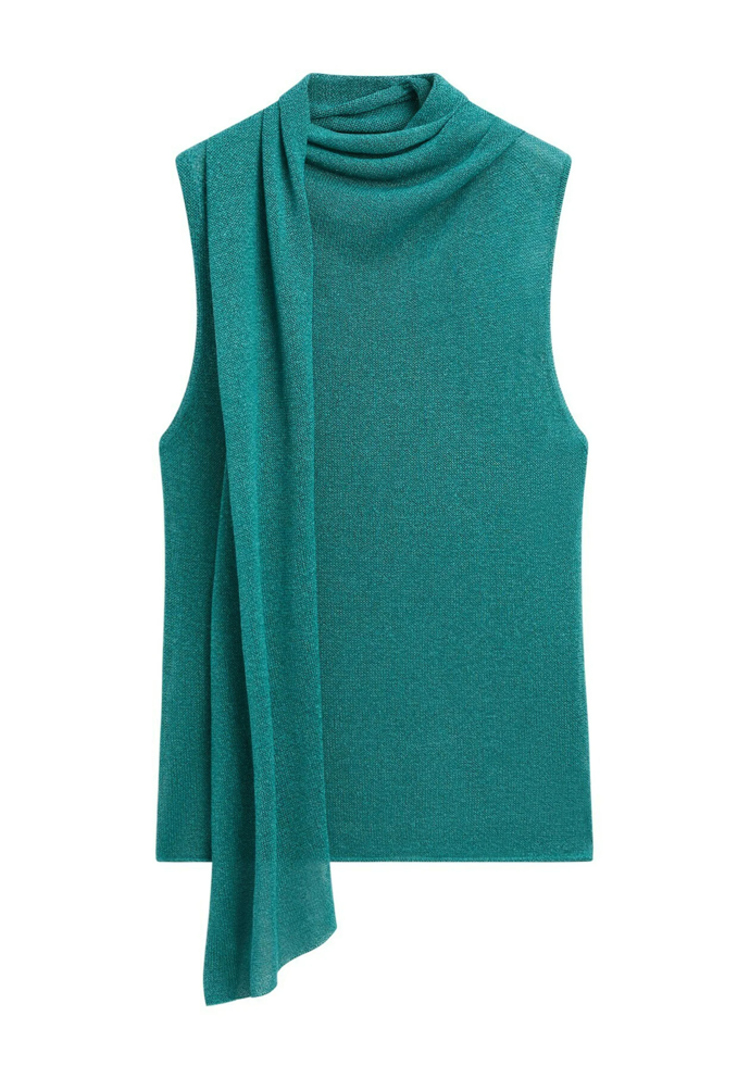 Top s šálovým detailem, Massimo Dutti, 1 600 Kč