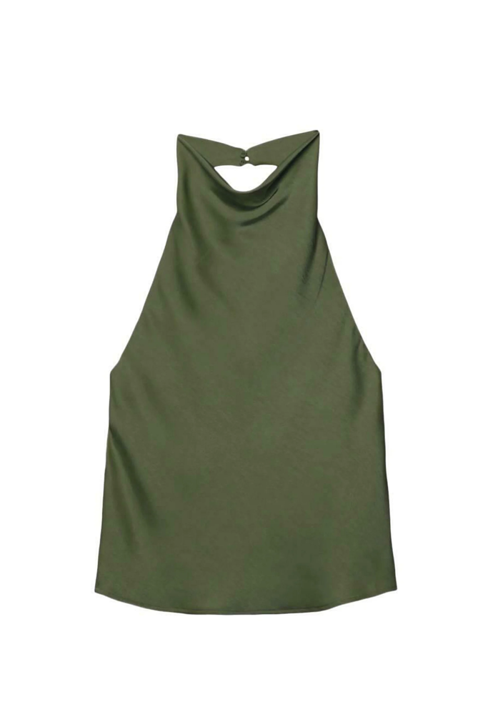 Saténový top, Stradivarius, 499 Kč