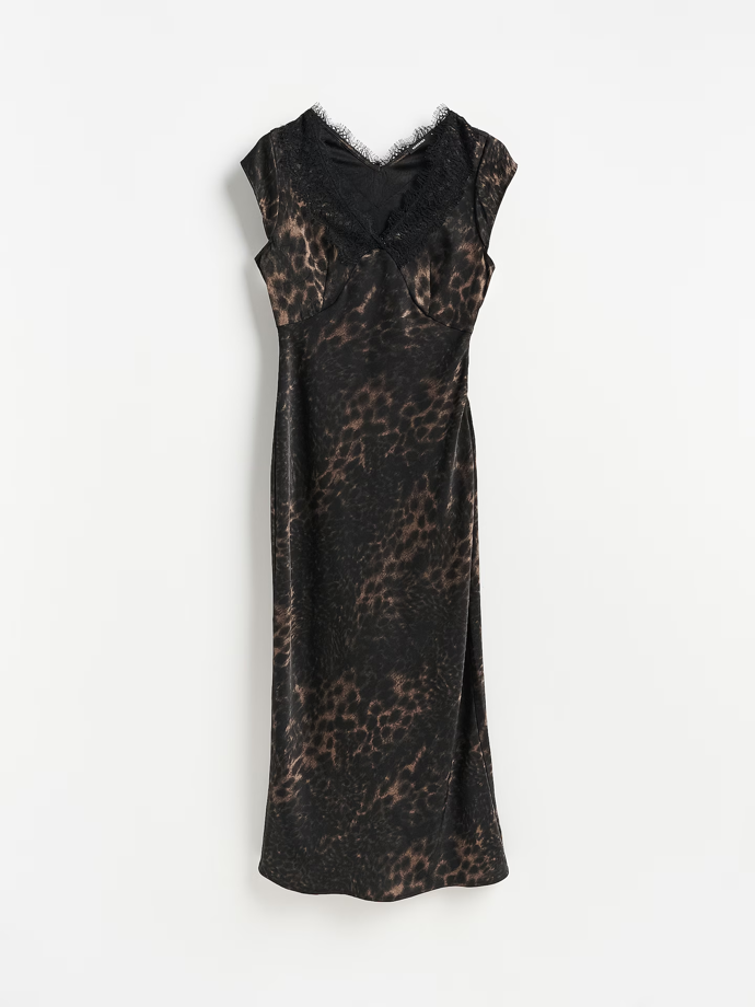 Maxi šaty s leopardím vzorem, Reserved, 1099 Kč