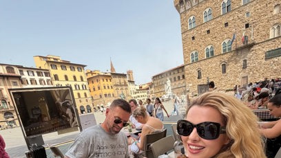 FOTO: Tomáš Řepka a Kateřina Kristelová vyrazili na romantickou večeři.