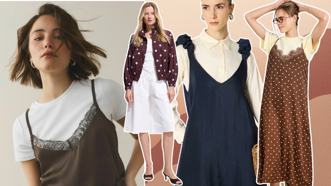 5 letních kousků, které skvěle unosíte i na podzim: Do vrstvení se vám šiknou slip dress i bermudy