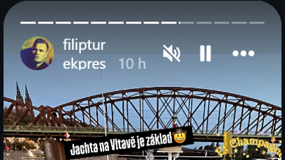 FOTO: Filip Turek na jachtě.
