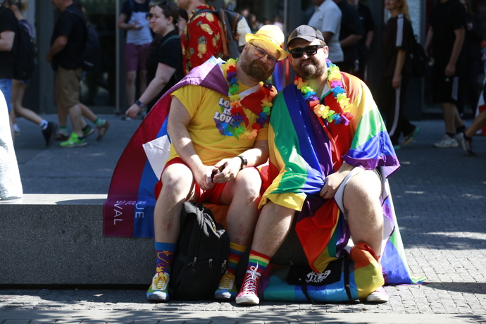 Desítky tisíc účastníků dorazily na festival Prague Pride. 