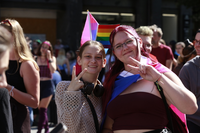 Desítky tisíc účastníků dorazily na festival Prague Pride. 