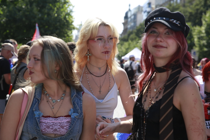 Desítky tisíc účastníků dorazily na festival Prague Pride. 