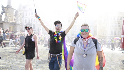 FOTO: Letošní festival Prague Pride přilákal mnoho účastníků.