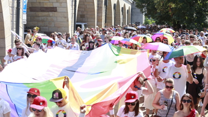 FOTO: Letošní festival Prague Pride přilákal mnoho účastníků.