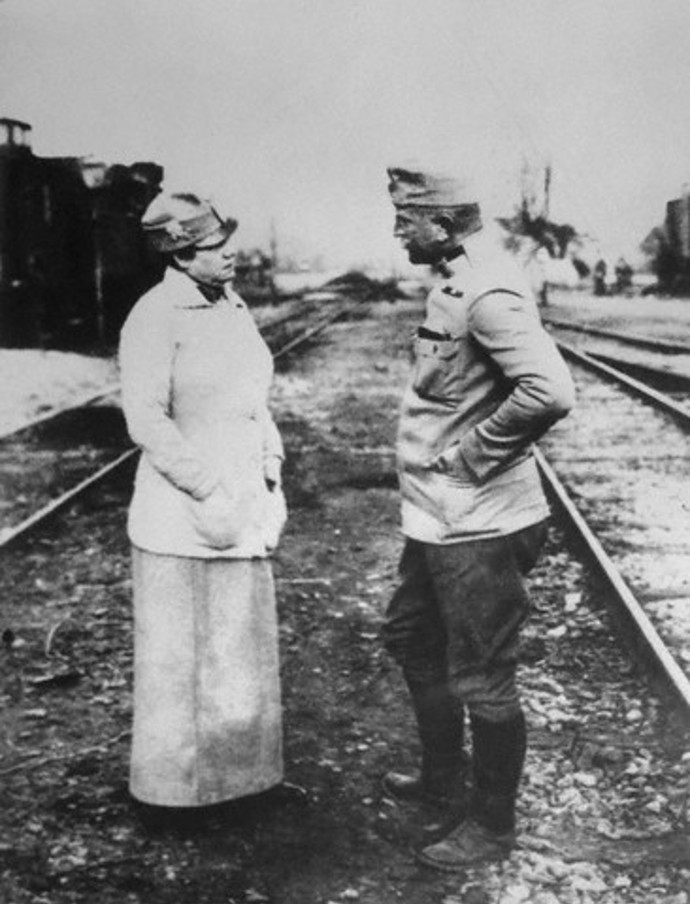 Nellie Blyová v Polsku za 1. světové války