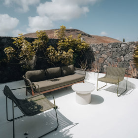 Na Lanzarote otočili dispozici naruby. Apartmán se díky tomu konečně otevřel terase i vulkanické krajině