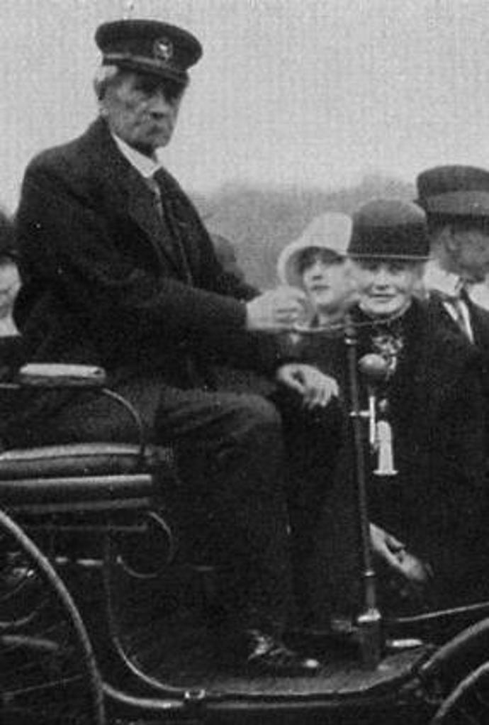 Carl a Bertha Benz, 1925 Carl a Bertha Benz, 1925