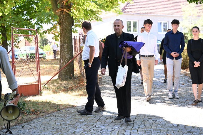 Poslední rozloučení s Markem Vybíralem.