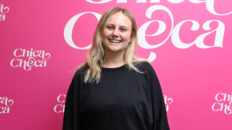 Andrea Havelková na premiéře Chica Checa.