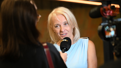 FOTO: Veronika Žilková během rozhovoru pro eXtra.cz.
