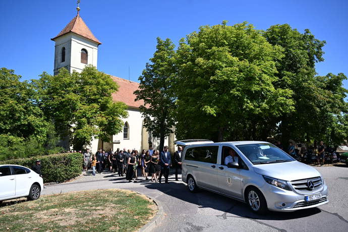 Poslední rozloučení s Markem Vybíralem.