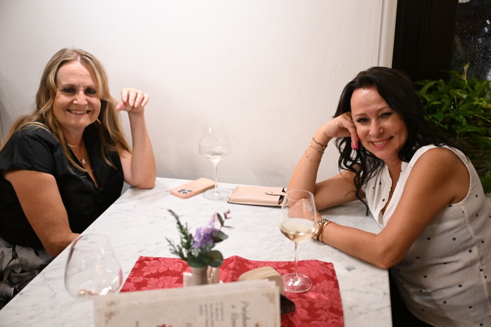 Heidi na party Muže roku.