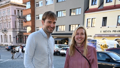 FOTO: Adam Vojtěch s rodinkou.