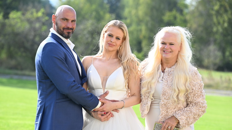 Svatební focení novomanželů a maminky Moniky Binias.