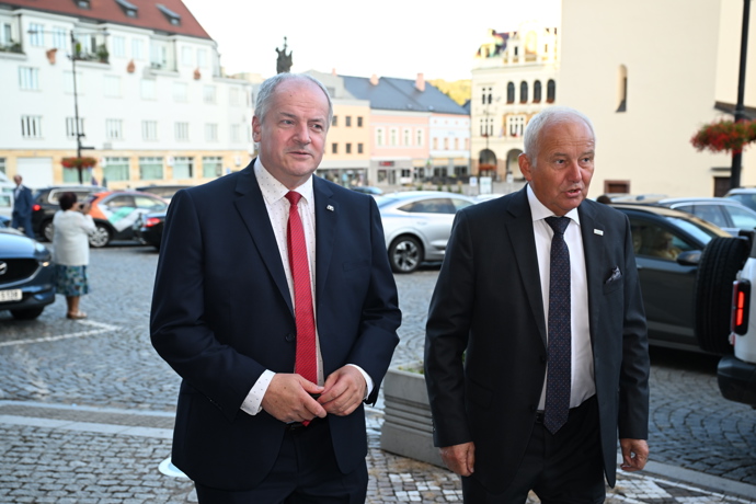 Roman Prymula na akci Anděl mezi zdravotníky.