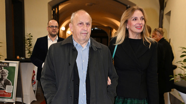 Ivana Chýlková s Janem Krausem chvátali.