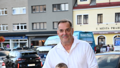 FOTO: Miroslav Etzler se synem.