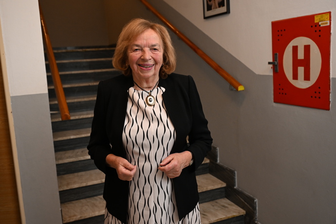 Livia Klausová zapózovala.