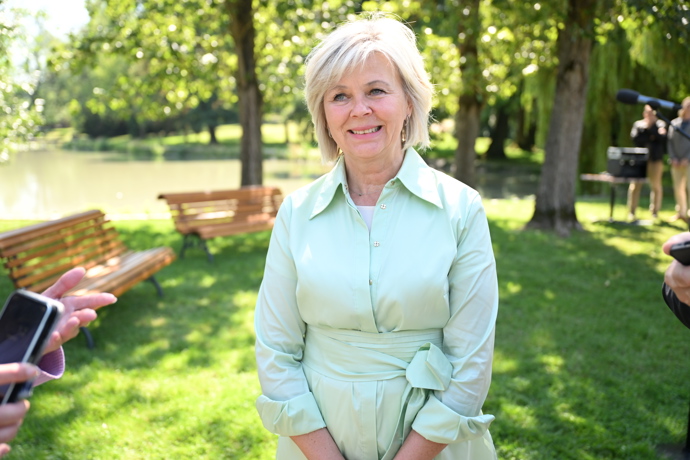 Eva Pavlová v Lánech.