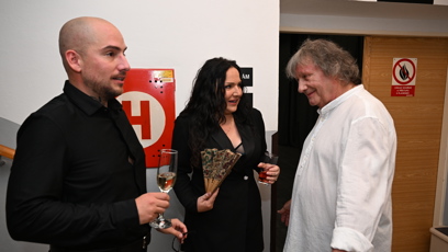FOTO: Standa Hložek se bavil na akci Anděl mezi zdravotníky.